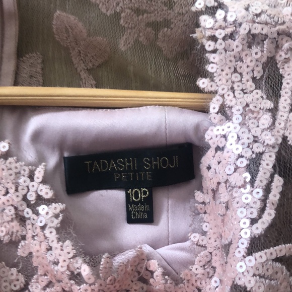 Tadashi Shoji Blush Dress - Picture 3 of 8